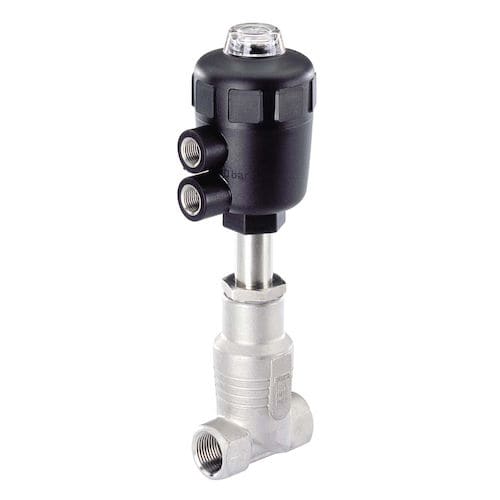Kugelsitzventil - 2012 - BÜRKERT FLUID CONTROL SYSTEMS - pneumatisch gesteuert / Stell / für Gas