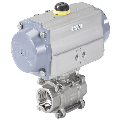Kugelventil - 8805  - BÜRKERT FLUID CONTROL SYSTEMS - pneumatisch gesteuert / Stell / für Wasser