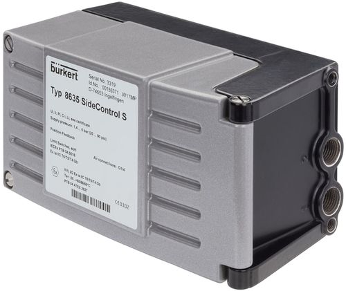 Elektropneumatischer Ventilstellungsregler - 8635  - BÜRKERT FLUID CONTROL SYSTEMS - Vierteldrehung / linear / IP65