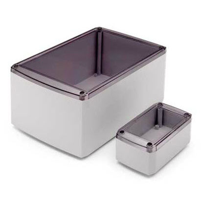 Wandmontiertes Gehäuse - 102 series - RETEX - rechteckig / Polycarbonat / mit transparenter Tür
