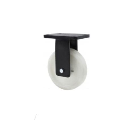 Bockrolle - KV-FT series - Ruedas Alex - mit Grundplatte / für Schwerlasten / Nylon
