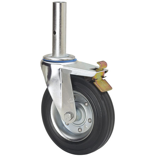 Lenkrolle - ZVA-BS series - Ruedas Alex - Röhren / für hohe Belastungen / für Räder und für mobile Gerüste