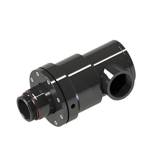 Drehdurchführung für Wasser - 9001 G-MD - HAAG + ZEISSLER Maschinenelemente GmbH - Vakuum / für Chemikalien / für Luft
