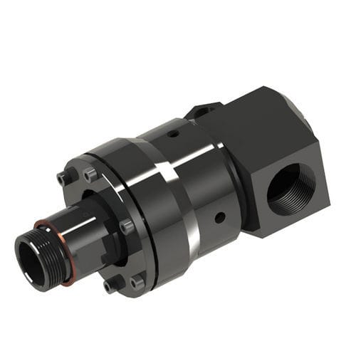 Drehdurchführung für Wasser - 9001 G-ND - HAAG + ZEISSLER Maschinenelemente GmbH - Vakuum / für Chemikalien / für Dampf