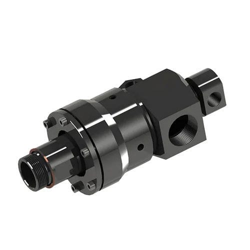 Vakuum-Drehdurchführung - 9001 RL-ND - HAAG + ZEISSLER Maschinenelemente GmbH - für Luft / 2-Wege