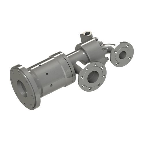 Drehdurchführung für Wasser - 9001 F - HAAG + ZEISSLER Maschinenelemente GmbH - für heißes Öl / für Luft / für Dampf