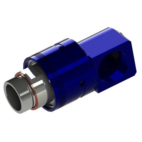 Drehdurchführung für Luft - 7501 - HAAG + ZEISSLER Maschinenelemente GmbH - Vakuum / Aluminium / Messing