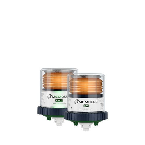 Einzelpunkt-Schmierstoffgeber - EM series  - MEMOLUB - elektromechanisch / automatisch / wiederaufladbar