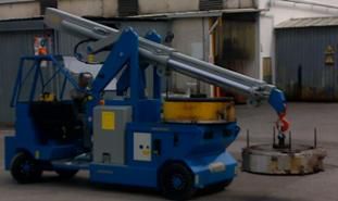 Mobiler Kran - MINIDREL 90B - Gruniverpal S.r.l. - Ausleger / Teleskop / mit Gelenk