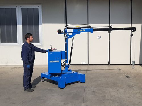 Mobiler Mini-R-Kran - JT450 TR - Gruniverpal S.r.l. - Teleskop / für Baustelle / für Hubanwendungen