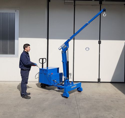 Mobiler Mini-R-Kran - JT600 - Gruniverpal S.r.l. - Teleskop / für Baustelle / für Hubanwendungen