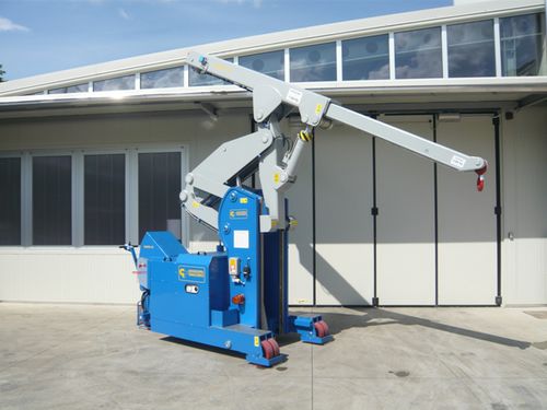 Mobiler Kran - MINIDREL 75S AZR - Gruniverpal S.r.l. - Ausleger / Teleskop / mit Gelenk