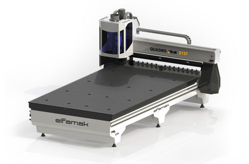 CNC-Konturfräsmaschine - Quadro Plus - Elfa Group - Holz / profile / Portal