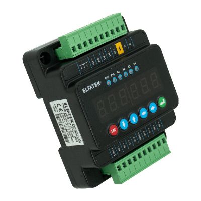 Anzeiger Controller / Ladung - OCS-CU01 - Elfa Group - mit LED-Display / 6-stellig / für DIN-Schiene