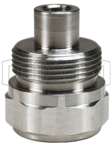 Runder Stopfen - TD4F4-SS - TD - DIXON GROUP EUROPE - Sechskant / Gewinde / Edelstahl