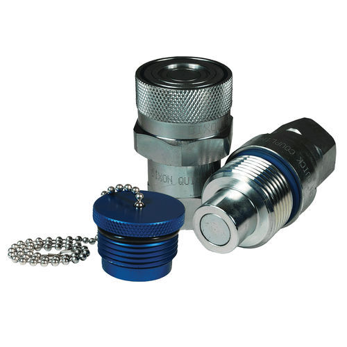 Zylinderförmiger Stopfen - VEP-Series Threaded Flushface Interchange - DIXON GROUP EUROPE - Gewinde / innen / Stahl
