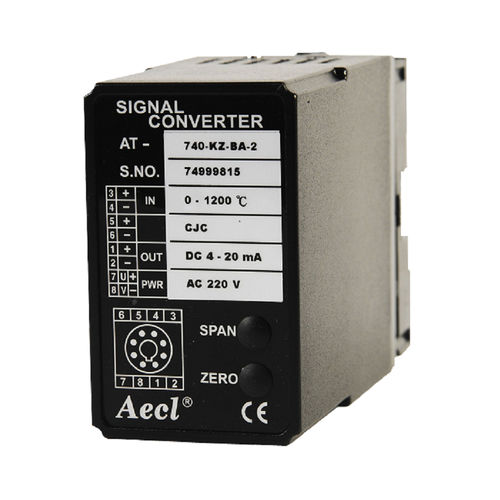 Signalwandler - AT-740 JZ KZ EZ TZ RZ - Autotronic Enterprise Co., Ltd. (Aecl) - für Thermoelement / für DIN-Schiene