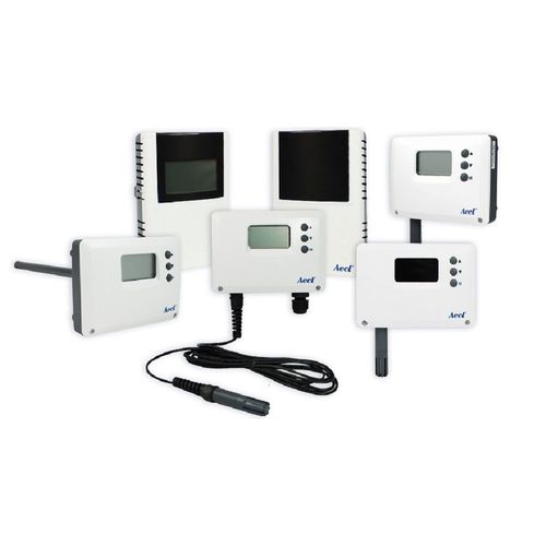 Feuchte- und Temperatursensor / Taupunkt - AHT-5 Series - Autotronic Enterprise Co., Ltd. (Aecl) - relativ / wandmontiert / kanalmontiert