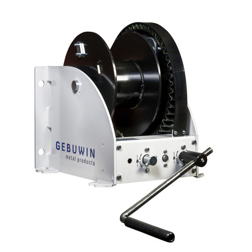 Winde mit Schnecke - WW2000-5000 FS - Gebuwin - manuell / Drahtseil / für Hubanwendungen