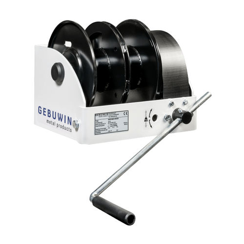Winde mit Schnecke - WW250-1500 2D - Gebuwin - manuell / Drahtseil / für Hubanwendungen