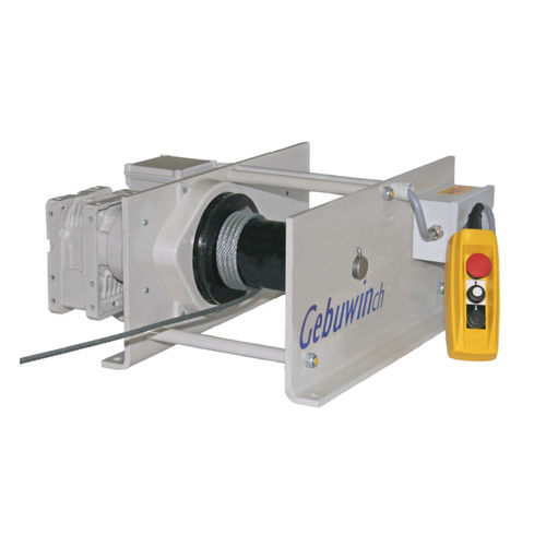 Elektrische Winde - EW125-3200 - Gebuwin - Drahtseil / für Hubanwendungen / kompakt