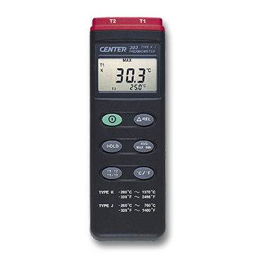 Thermoelement-Thermometer - 303 - CENTER TECHNOLOGY - digital / °C / °F