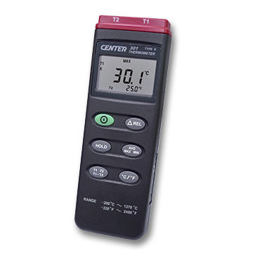 Thermoelement-Thermometer - 301 - CENTER TECHNOLOGY - digital / °C / °F
