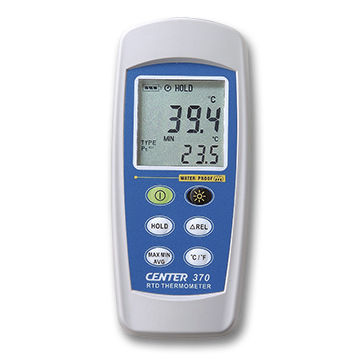 Pt100-Thermometer - 370 - CENTER TECHNOLOGY - RTD / Pt1000 / platinfarben