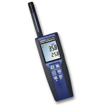 Digitales Thermo-Hygrometer - 318 - CENTER TECHNOLOGY - tragbar / Temperatur / relative Luftfeuchtigkeit