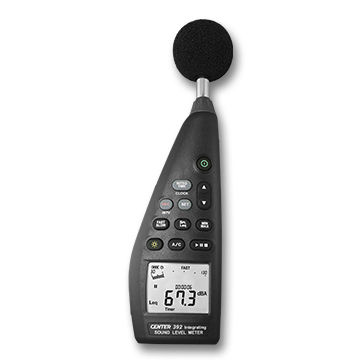 Integrierender Schallpegelmesser - 392 - CENTER TECHNOLOGY - Klasse 2 / USB