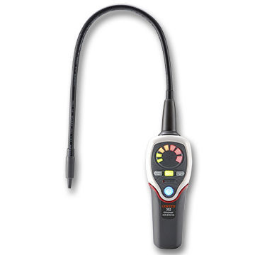 Leckdetektor mit Halbleitersensor - 382 - CENTER TECHNOLOGY - Kühlmittel-Gas / tragbar / Schnüffel