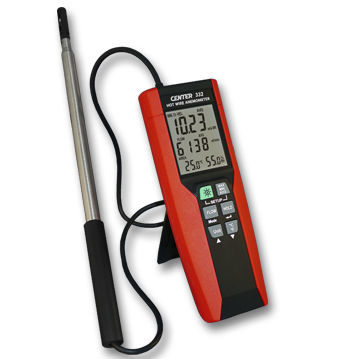 Heißdraht-Anemometer - 332 - CENTER TECHNOLOGY - USB
