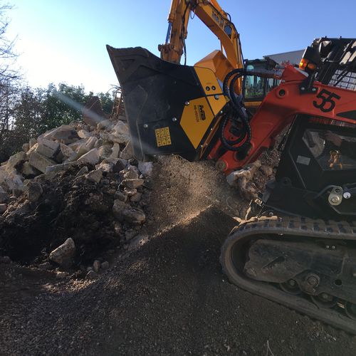 Siebschaufel - MB Crusher