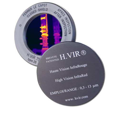 Schauglas für Industrieanwendungen - H.VIR&reg; series - Wintech Groupe - Infrarotthermografie / Flansch