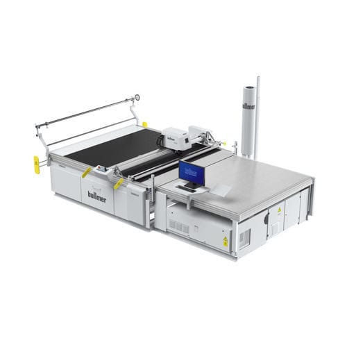 Cutter-Schneidemaschine - TURBOCUT - bullmer - für Textil / für Blech / CNC