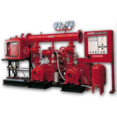 Zentrifugal-Pumpenaggregat - NFPA 20 - Bombas Ideal - Wasser / selbstansaugend / stationär