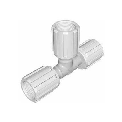 Hydraulikanschluss - Furon® FlareGrip® II  - Saint-Gobain Performance Plastics - Process System - Einschraub / T / Kunststoff