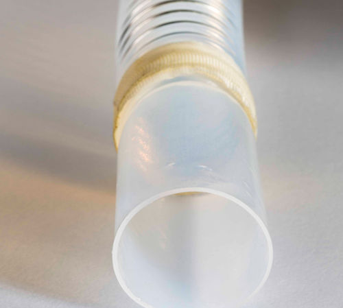 Schlauch für Chemikalien - Versilon™ Con-T series - Saint-Gobain Performance Plastics - Process System - Edelstahl / PTFE / PFA