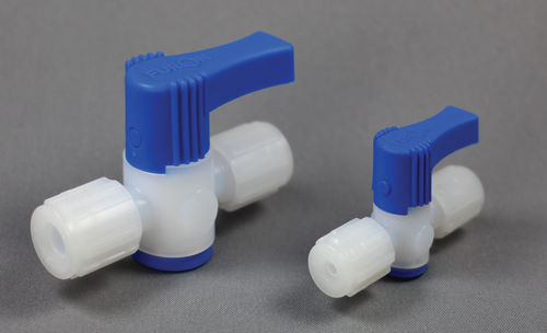Kugelventil - Furon® - Saint-Gobain Performance Plastics - Process System - manuell / zur Probenahme / Stop