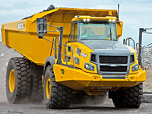 Knickgelenkter Muldenkipper - B60E - Bell Equipment Co SA - mit Verbrennungsmotor / für Bergbau