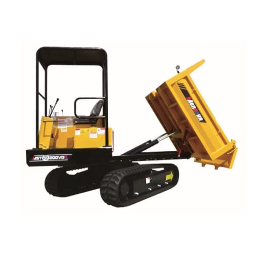 Dumper auf Raupen - MST-200VDR - Morooka Co., Ltd. - Diesel / mit Heckentladung