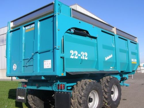 Kippanhänger - TURBOCLASSIC 22-32 - REMORQUES ROLLAND - Tandem / angehängt / Einrümpfer