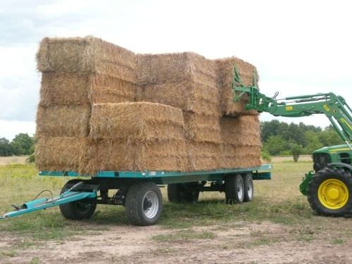 Plattformanhänger - RP 12006 LCH - REMORQUES ROLLAND - 3-Achsen / angehängt / Schwerlast