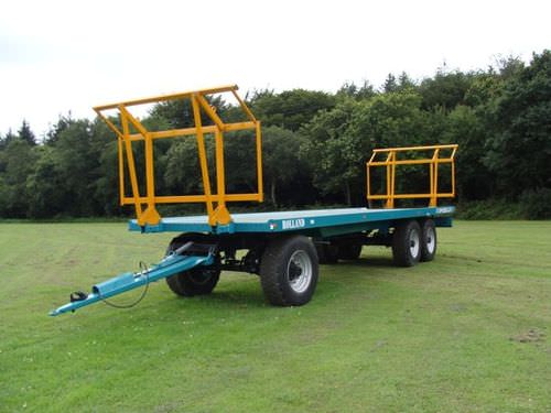 Plattformanhänger - RP 9006 LCH - REMORQUES ROLLAND - 3-Achsen / angehängt / Schwerlast