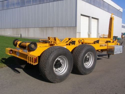 Anhänger für Containertransport - CP 160 - REMORQUES ROLLAND - Tandem / angehängt / Hakenlift