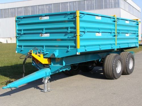 Kippanhänger - BH 100 - REMORQUES ROLLAND - Tandem / angehängt / hydraulisch