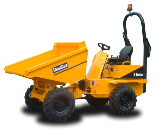 Dumper mit Gummireifen - Thwaites Limited - Diesel / mit Frontentladung