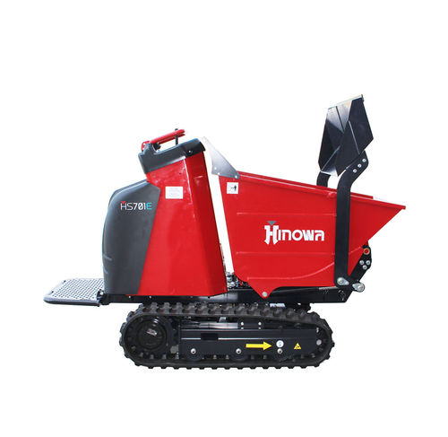 Minidumper auf Raupen - HS701E - HINOWA SPA - elektrisch / selbstladend / kompakt