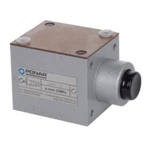 Gleitventil - UOPF 1 - PONAR S.A. - Isolation / für Öl / für Manometer