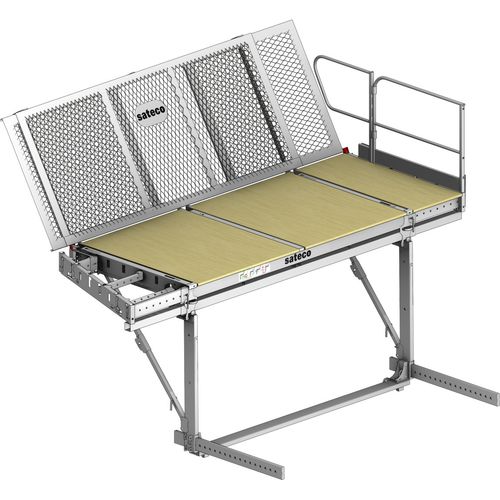 Arbeitsplattform - P3D - Sateco - hängend / für Schalungen